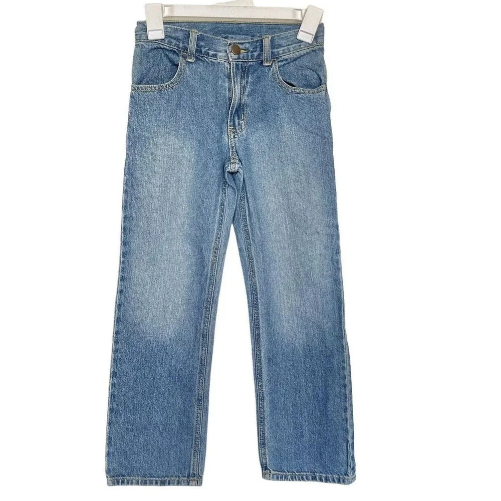 Gymboree Boys Jeans Size 8 Straight Leg | Back to School Kids Denim Pants